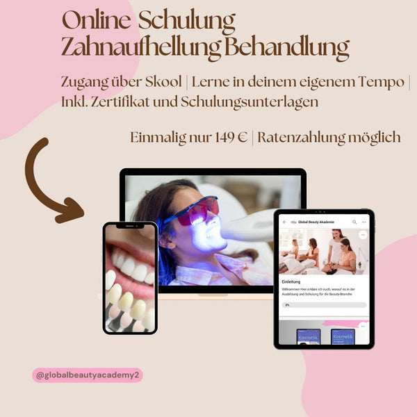 Zahnaufhellungs Schulung